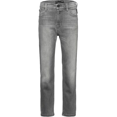Replay Thad Regular Denim Trousers 140 Grey 140 Replay Thad Regular Denim Trousers 140 Grey 140