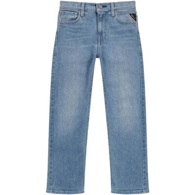 Replay Thad Regular Denim Trousers 176 Blue 176 Replay Thad Regular Denim Trousers 176 Blue 176