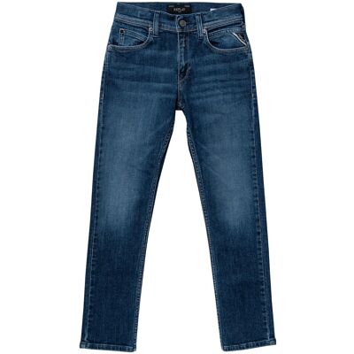 Replay Wallys Super Slim Denim Trousers 128 Blue 128 Replay Wallys Super Slim Denim Trousers 128 Blue 128