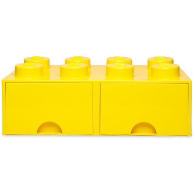 Lego Brick Drawer 8 50X 25X 18CM Yellow 50X 25X 18CM Lego Brick Drawer 8 50X 25X 18CM Yellow 50X 25X 18CM