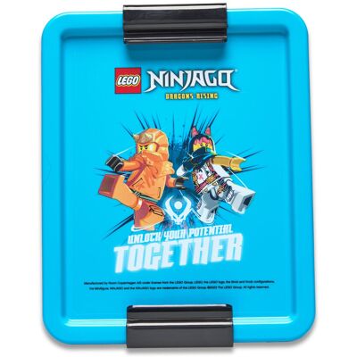 Lego Lunch Box Ninjago ONE SIZE Blue ONE SIZE Lego Lunch Box Ninjago ONE SIZE Blue ONE SIZE