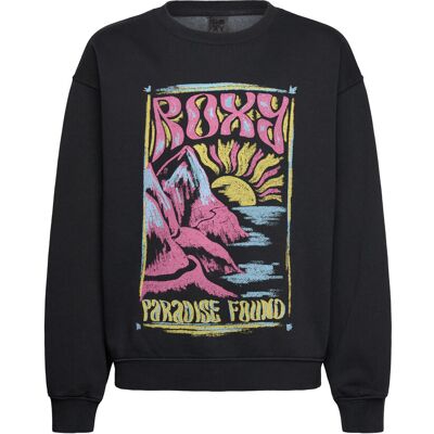 Roxy Lineup Crew Brushed Rg 132 Black 132 Roxy Lineup Crew Brushed Rg 132 Black 132