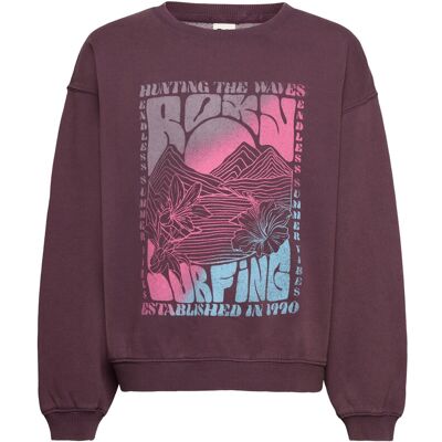 Roxy Lineup Crew Brushed Rg 132 Burgundy 132 Roxy Lineup Crew Brushed Rg 132 Burgundy 132