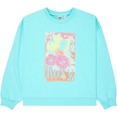 Roxy Lineup Crew Rg Terry 104 Blue 104 Roxy Lineup Crew Rg Terry 104 Blue 104