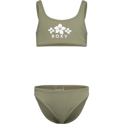 Roxy Solid Active Rg Bralette Set 116 Khaki 116 Roxy Solid Active Rg Bralette Set 116 Khaki 116