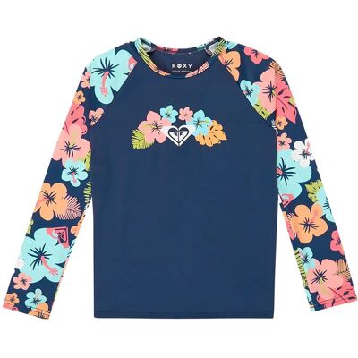 Roxy Morning Flower Lycra Set 104 Navy 104 Roxy Morning Flower Lycra Set 104 Navy 104