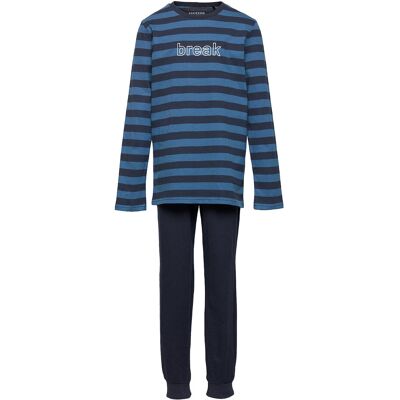 Schiesser Boys Pyjama Long 164 Navy 164 Schiesser Boys Pyjama Long 164 Navy 164