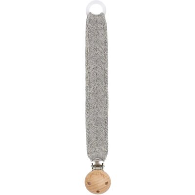 Smallstuff Dummychain, Fishbone, Grey Melange 22X3X1.5 Grey 22X3X1.5 Smallstuff Dummychain, Fishbone, Grey Melange 22X3X1.5 Grey 22X3X1.5