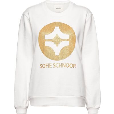 Sofie Schnoor Sweatshirt L White L Sofie Schnoor Sweatshirt L White L