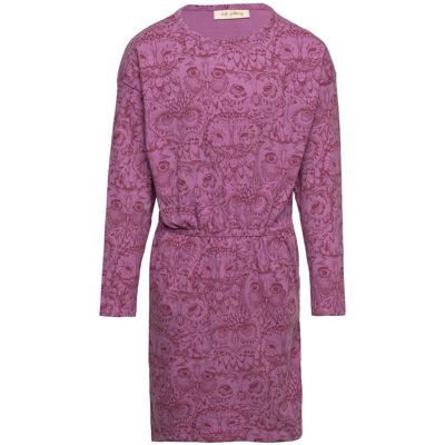 Soft Gallery Sgvigdis Owl L_S Dress 98 Purple 98 Soft Gallery Sgvigdis Owl L_S Dress 98 Purple 98