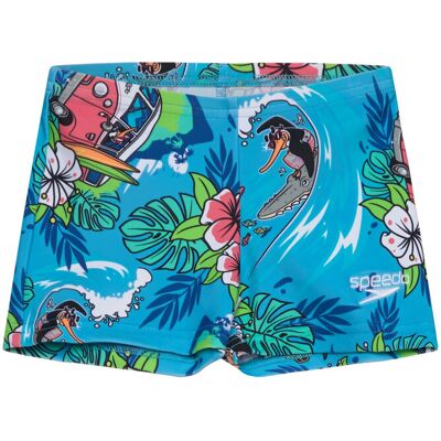 Speedo Boys Learn To Swim Digital Allover Aquashort 74-80 Blue 74-80 Speedo Boys Learn To Swim Digital Allover Aquashort 74-80 Blue 74-80