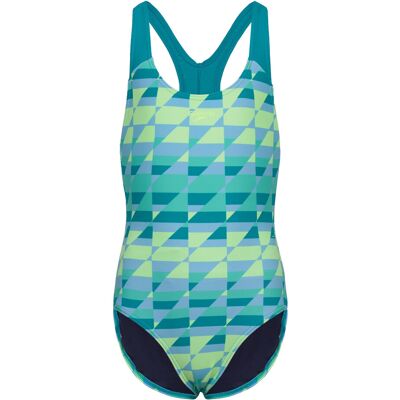 Speedo Print Splashback One Piece 116 Green 116 Speedo Print Splashback One Piece 116 Green 116