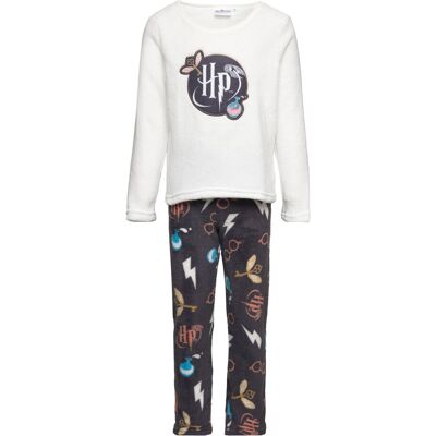 Harry Potter Pyjalong Coral 116 Patterned 116 Harry Potter Pyjalong Coral 116 Patterned 116