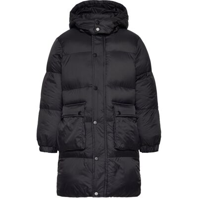 The New Tndafina Long Jacket 110-116 Black 110-116 The New Tndafina Long Jacket 110-116 Black 110-116