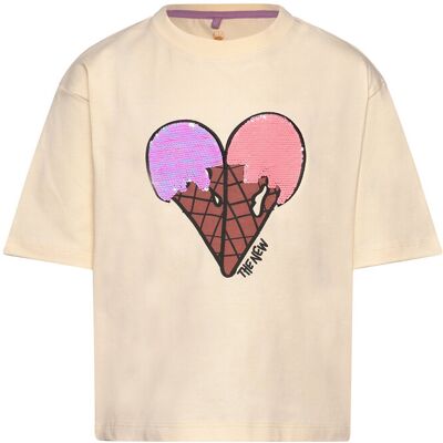 The New Tnjemma Os S_S Tee 170/176 Beige 170/176 The New Tnjemma Os S_S Tee 170/176 Beige 170/176