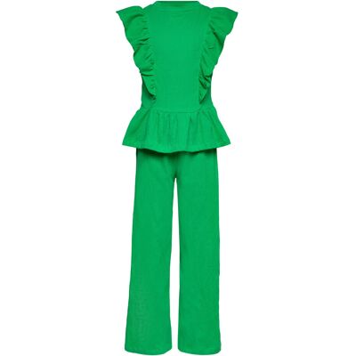 The New Tnjia S_L Jumpsuit 98-104 Green 98-104 The New Tnjia S_L Jumpsuit 98-104 Green 98-104