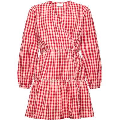 The New Tnnally L_S Dress 134/140 Red 134/140 The New Tnnally L_S Dress 134/140 Red 134/140