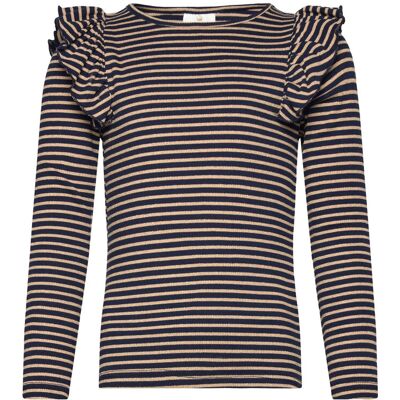 The New Tnpriscilla L_S Rib Tee 98/104 Navy 98/104 The New Tnpriscilla L_S Rib Tee 98/104 Navy 98/104