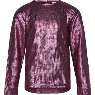 The New Tnprudence L_S Pleat Tee 146/152 Purple 146/152 The New Tnprudence L_S Pleat Tee 146/152 Purple 146/152