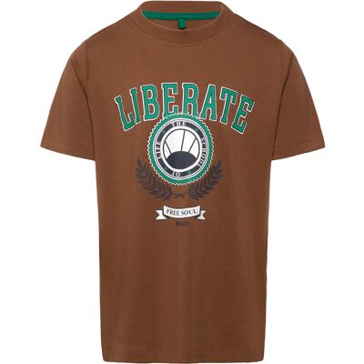 The New Tnpenn S_S Tee 98/104 Brown 98/104 The New Tnpenn S_S Tee 98/104 Brown 98/104