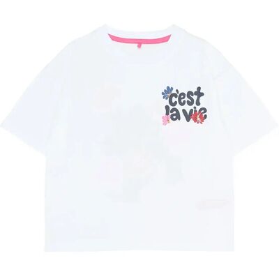 The New Tnsandra Os S_S Tee 134/140 White 134/140 The New Tnsandra Os S_S Tee 134/140 White 134/140