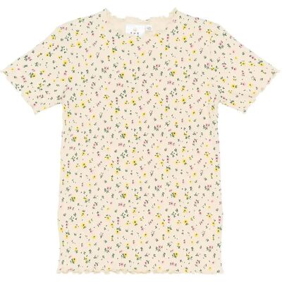The New Tnsummer S_S Rib Tee 98/104 Beige 98/104 The New Tnsummer S_S Rib Tee 98/104 Beige 98/104