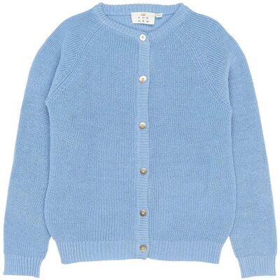 The New Tnsalvina Glitter Knit Cardigan 98/104 Blue 98/104 The New Tnsalvina Glitter Knit Cardigan 98/104 Blue 98/104