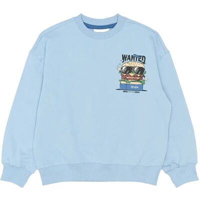 The New Tnsteven Os Sweatshirt 134/140 Blue 134/140 The New Tnsteven Os Sweatshirt 134/140 Blue 134/140