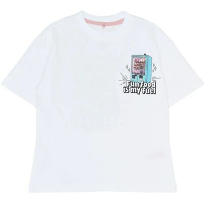 The New Tnsnack Os S_S Tee 134/140 White 134/140 The New Tnsnack Os S_S Tee 134/140 White 134/140