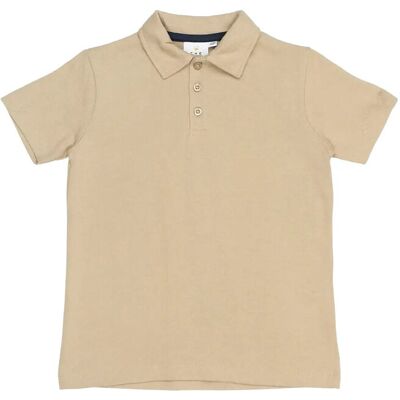 The New Tnstennis S_S Polo 98/104 Beige 98/104 The New Tnstennis S_S Polo 98/104 Beige 98/104