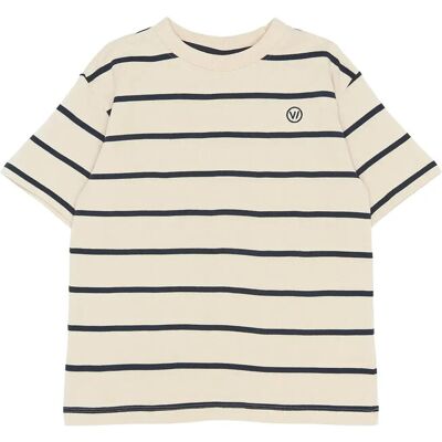 The New Tnsloane Os S_S Tee 122/128 Cream 122/128 The New Tnsloane Os S_S Tee 122/128 Cream 122/128