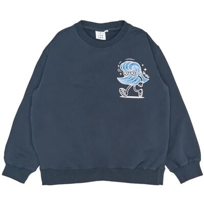 The New Tnseth Os Sweatshirt 134/140 Navy 134/140 The New Tnseth Os Sweatshirt 134/140 Navy 134/140