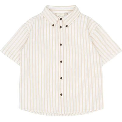 The New Tnsmith S_S Shirt 134/140 Beige 134/140 The New Tnsmith S_S Shirt 134/140 Beige 134/140