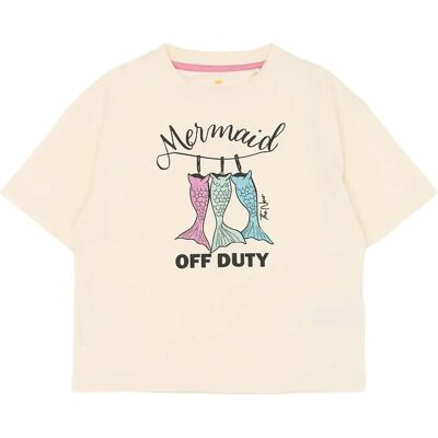 The New Tntia Os S_S Tee 98/104 Cream 98/104 The New Tntia Os S_S Tee 98/104 Cream 98/104