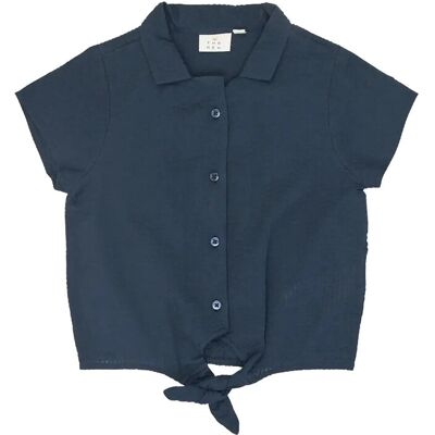 The New Tntessa S_S Shirt 134/140 Navy 134/140 The New Tntessa S_S Shirt 134/140 Navy 134/140