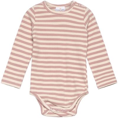 The New Tnsbfro Uni L_S Rib Body 68 Pink 68 The New Tnsbfro Uni L_S Rib Body 68 Pink 68