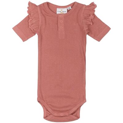 The New Tnsboriel S_S Rib Body 62 Pink 62 The New Tnsboriel S_S Rib Body 62 Pink 62