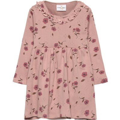The New Tnsbnpicole L_S Pointelle Bodydress 56 Pink 56 The New Tnsbnpicole L_S Pointelle Bodydress 56 Pink 56