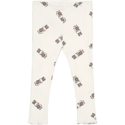The New Tnsbpippa Rib Leggings 74 White 74 The New Tnsbpippa Rib Leggings 74 White 74