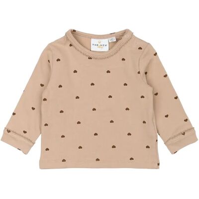 The New Tnsbnova L_S Tee 62 Beige 62 The New Tnsbnova L_S Tee 62 Beige 62