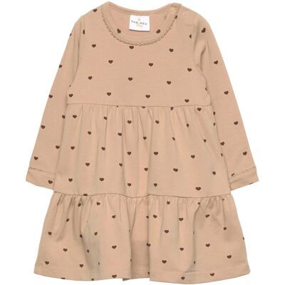 The New Tnsbnova L_S Bodydress 56 Beige 56 The New Tnsbnova L_S Bodydress 56 Beige 56