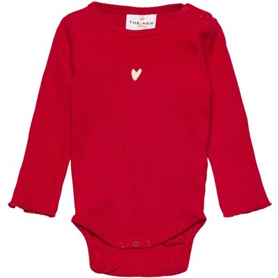 The New Tnsbrianna L_S Rib Body 62 Red 62 The New Tnsbrianna L_S Rib Body 62 Red 62