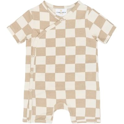 The New Tnsbtheo S_S Wrap Jumpsuit 50 Cream 50 The New Tnsbtheo S_S Wrap Jumpsuit 50 Cream 50