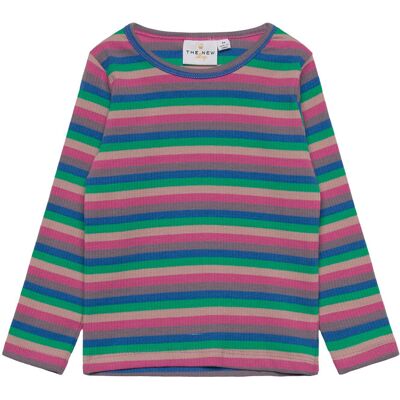 The New Tnstpolly L_S Rib Tee 98 Patterned 98 The New Tnstpolly L_S Rib Tee 98 Patterned 98