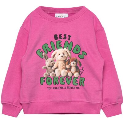 The New Tnstpriya Os Sweatshirt 110 Pink 110 The New Tnstpriya Os Sweatshirt 110 Pink 110