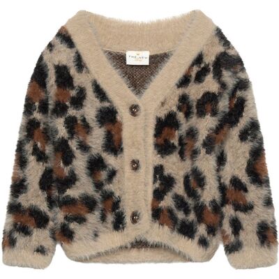 The New Tnstpamela Jacquard Cardigan 86 Beige 86 The New Tnstpamela Jacquard Cardigan 86 Beige 86