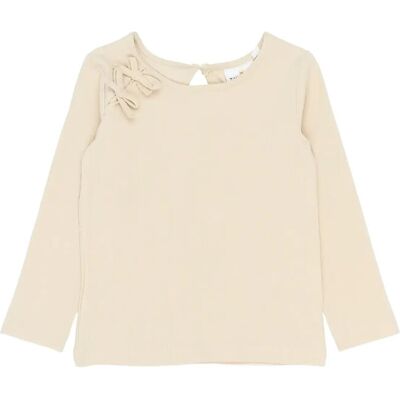 The New Tnstsigne L_S Rib Tee 98 Beige 98 The New Tnstsigne L_S Rib Tee 98 Beige 98