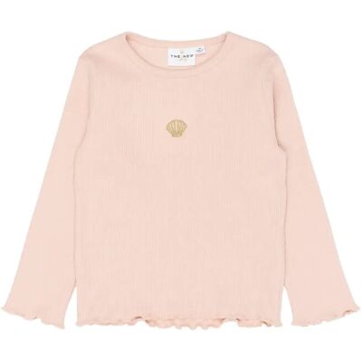 The New Tnsttianna L_S Rib Tee 80 Pink 80 The New Tnsttianna L_S Rib Tee 80 Pink 80