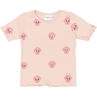 The New Tnsttinker S_S Rib Tee 98 Pink 98 The New Tnsttinker S_S Rib Tee 98 Pink 98