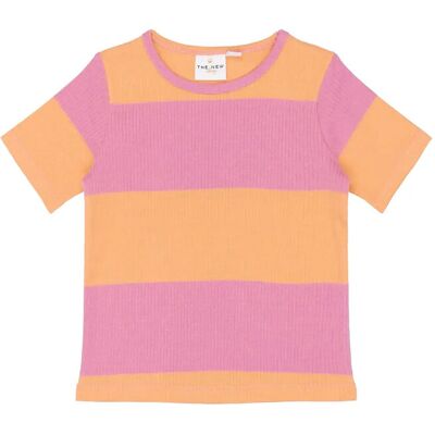 The New Tnsttori S_S Rib Tee 98 Pink 98 The New Tnsttori S_S Rib Tee 98 Pink 98